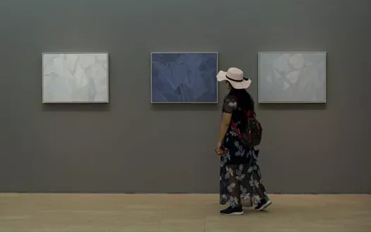 王豪个展蜂巢开幕：画中“借景”处 另有一山川