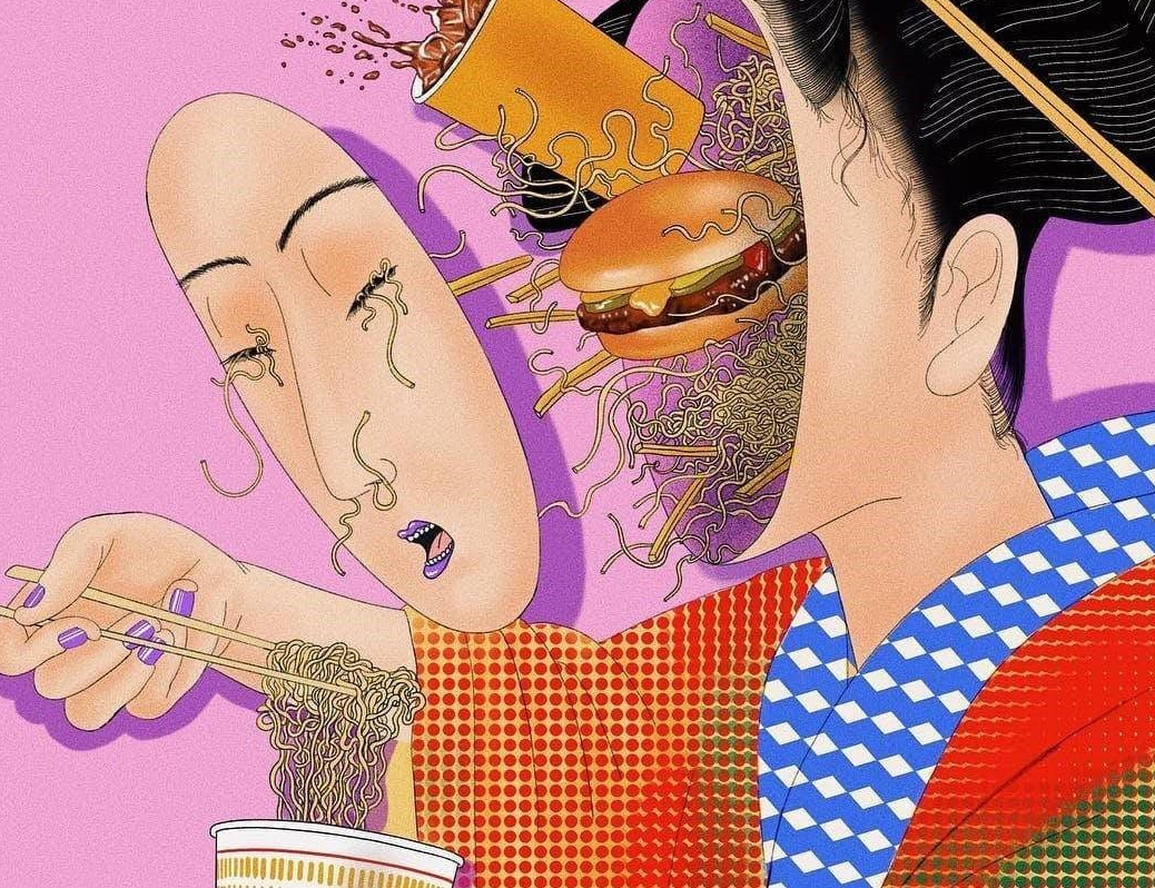 “撕破脸”的插画