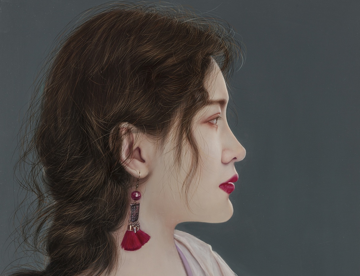 油画丨女人花