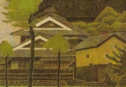 版画-乡野